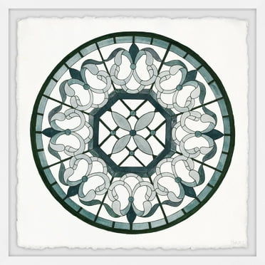 Parvez Taj Ice Cold Knots and Blooms Framed Wall Art