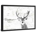 thumbnail image 1 of Parvez Taj "Inquisitive Deer" Framed Painting Print, 1 of 5