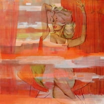 Parvez Taj - It's Hot In Here Painting Print on Canvas 24 x 24