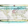 thumbnail image 1 of Parvez Taj Jet Setting 45-Inch x 30-Inch White Wood Wall Art, 1 of 5