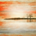thumbnail image 1 of Parvez Taj Lake Benches Art Print on Premium Canvas, 1 of 4
