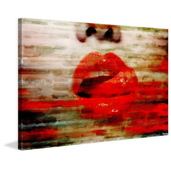 Parvez Taj Lick My Lips Canvas Wall Art