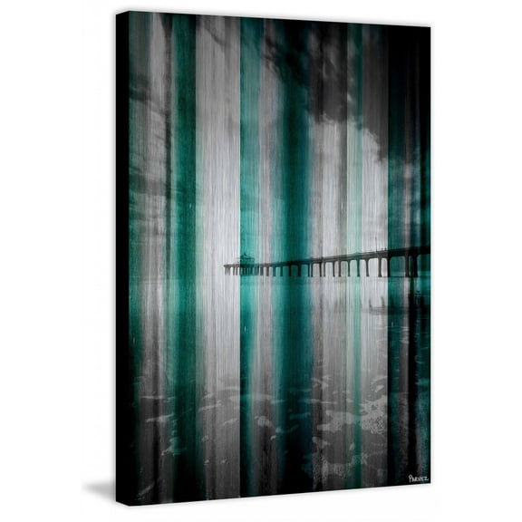 Parvez Taj "Long Walk" Print on Brushed Aluminum