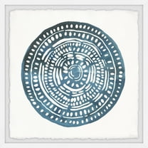Parvez Taj Look into the Blue Eye Framed Wall Art