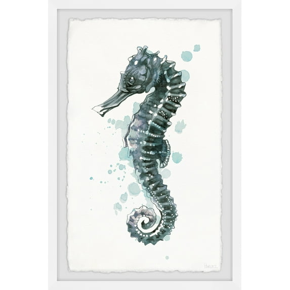 Parvez Taj Majestic Seahorse Framed Wall Art