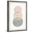 thumbnail image 1 of Parvez Taj Marbled Circles Framed Wall Art, 24.00" x 1.50", 1 of 6