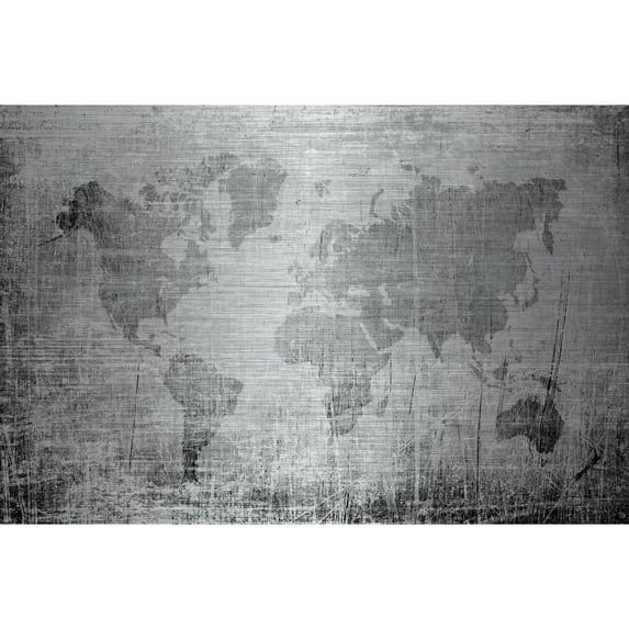Parvez Taj Mhmp-304-Al-36 24" X 36" "Latitude" Art Print On Aluminum