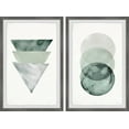 thumbnail image 1 of Parvez Taj Midnight Forest Shapes Diptych, 1 of 6