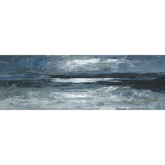 Parvez Taj "Midnight Ocean" Painting Print on Wrapped Canvas