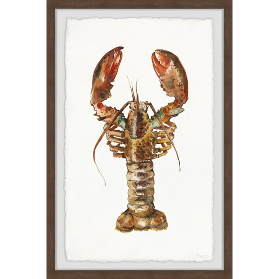 Parvez Taj Mighty Lobster Framed Wall Art
