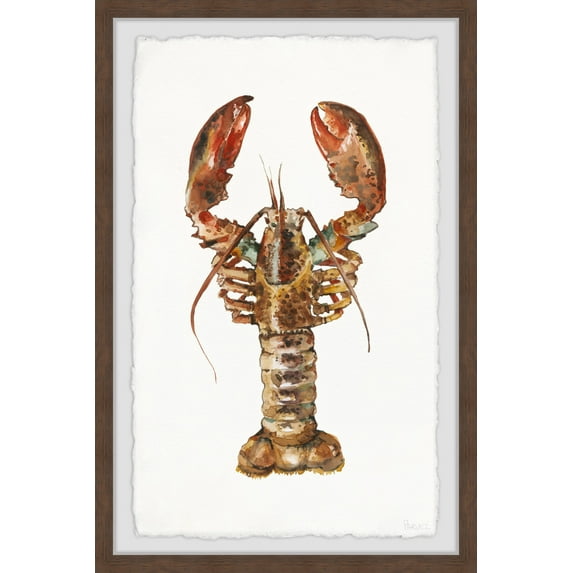 Parvez Taj Mighty Lobster Framed Wall Art