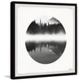thumbnail image 1 of Parvez Taj Mountain Lake Reflection Framed Wall Art, 1 of 6
