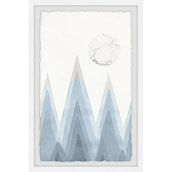 Parvez Taj Mountain Sharp Framed Wall Art