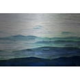 thumbnail image 1 of Parvez Taj  'Mountain Tops' Painting Print on Brushed Aluminum Multi-Color 18 x 12, 1 of 7