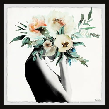 Parvez Taj "Mysterious Bloom" Framed Painting Print