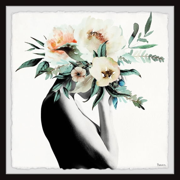 Parvez Taj "Mysterious Bloom" Framed Painting Print