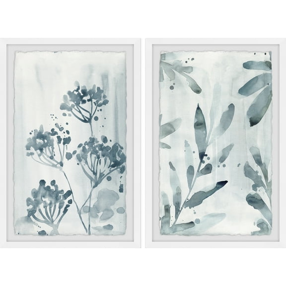Parvez Taj Mystery Blooms Diptych