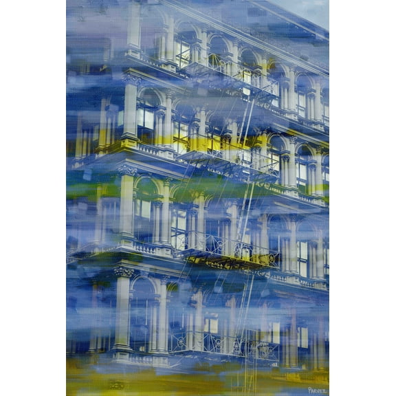 Parvez Taj "NYC Architecture" Print on Canvas