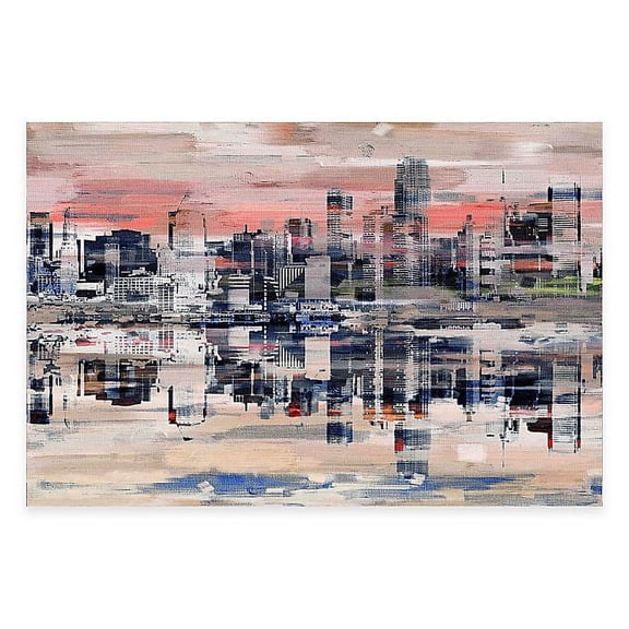 Parvez Taj "NYC Reflection" Print on Canvas