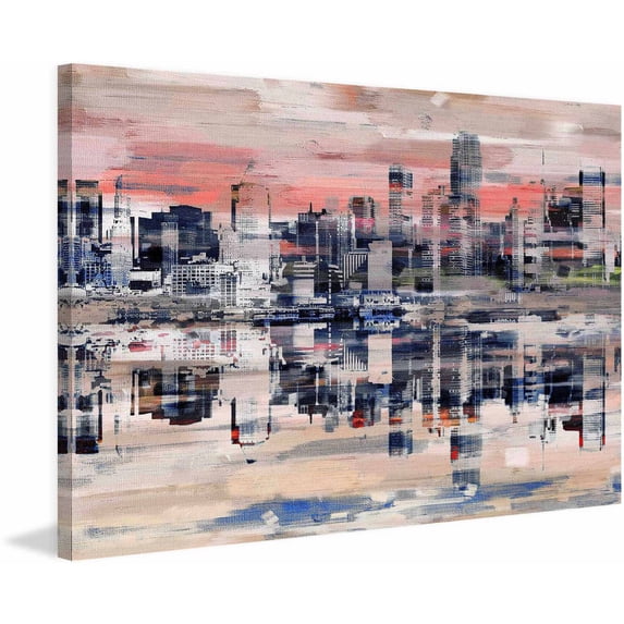 Parvez Taj "NYC Reflection" Print on Canvas