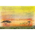 thumbnail image 1 of Parvez Taj "Orange Plains" Print on Canvas, 1 of 7