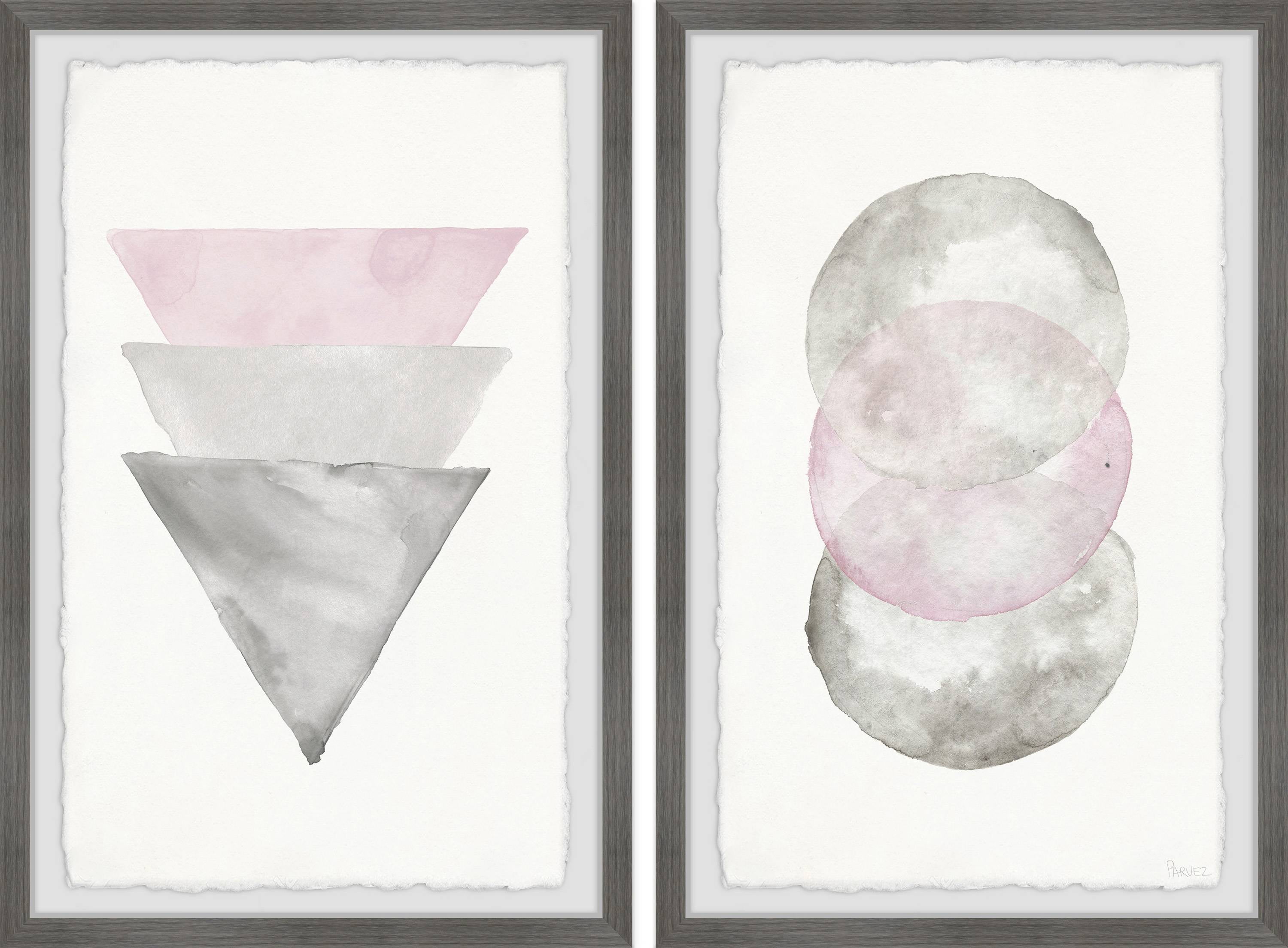 Parvez Taj Pick the Pinks Diptych