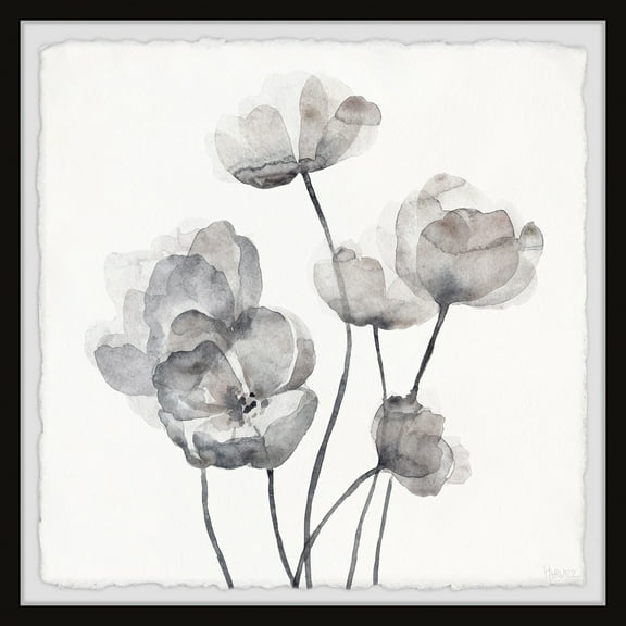 Parvez Taj Poppy Love Framed Painting Print