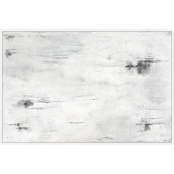 Parvez Taj Present Camp Floater Framed Painting Print on Canvas