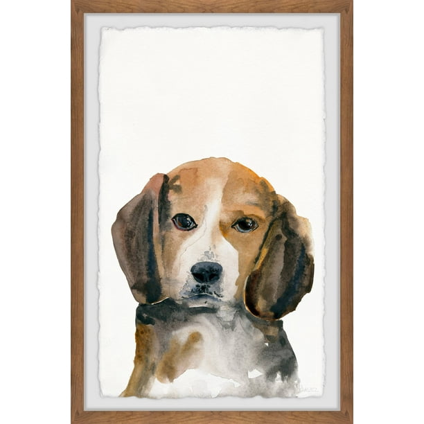 Parvez Taj Printed Dog Framed Art Prints Walmart Business Supplies