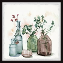 Parvez Taj Printed Plants Framed Art Print, 12" x 12"