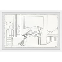 Parvez Taj 'Summer Heels' Framed Painting Print 18 x 12