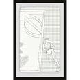 thumbnail image 1 of Parvez Taj 'Sleep and Bathe Stripes' Framed Painting Print 12 x 18, 1 of 5