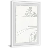 Parvez Taj 'Little Paradise' Framed Painting Print 12 x 18