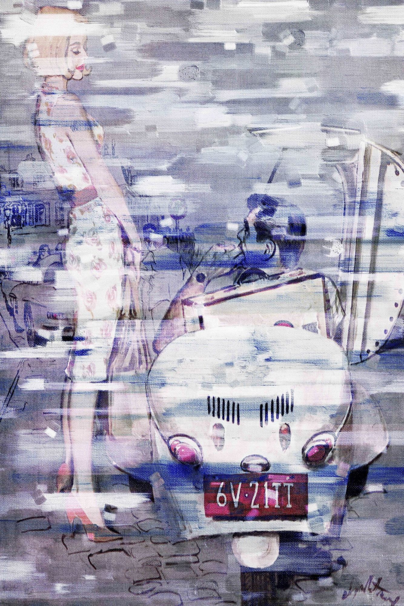 Parvez Taj - "wanna Ride" Painting Prin