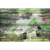 Parvez Taj Pt-Sepfash-55-C-24 16" X 24" "Tempted" Art Print On Stretched Canvas