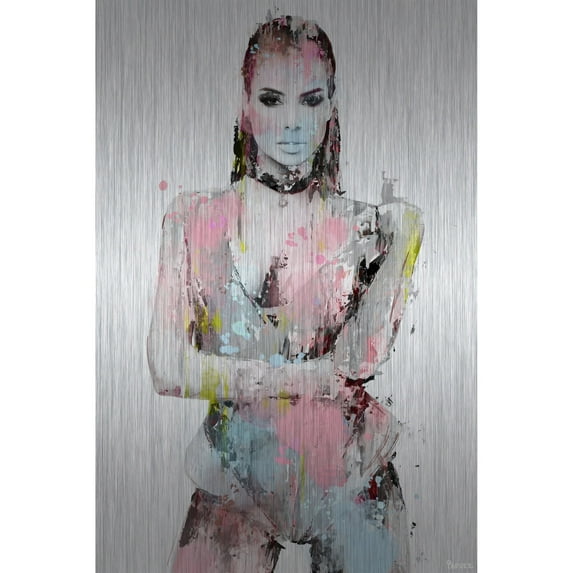 Parvez Taj Ready for the Beach Aluminum Wall Art