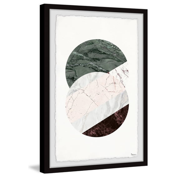 Parvez Taj "Round Marbles" Framed Painting Print