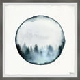 thumbnail image 1 of Parvez Taj "Rounded Foggy Forest" Framed Painting Print, 1 of 6