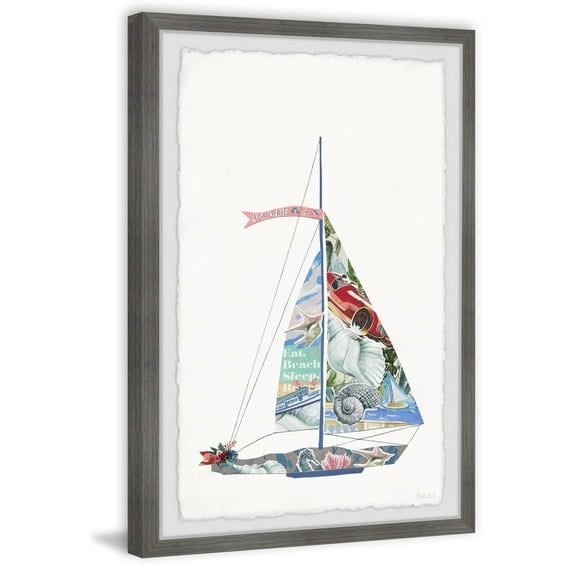 Parvez Taj Sailing Dream Framed Wall Art
