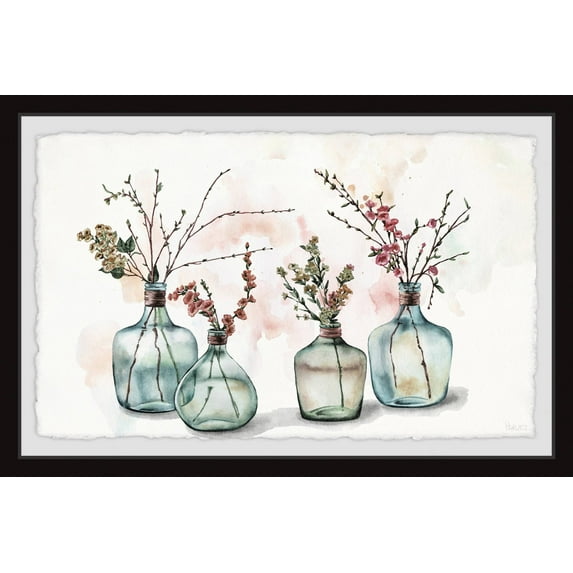Parvez Taj Sakura Blooms Framed Wall Art