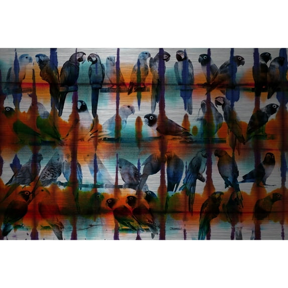 Parvez Taj Secret Wings Metal Wall Art