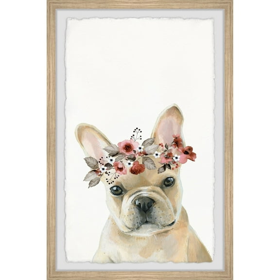 Parvez Taj Serious Pup Framed Wall Art