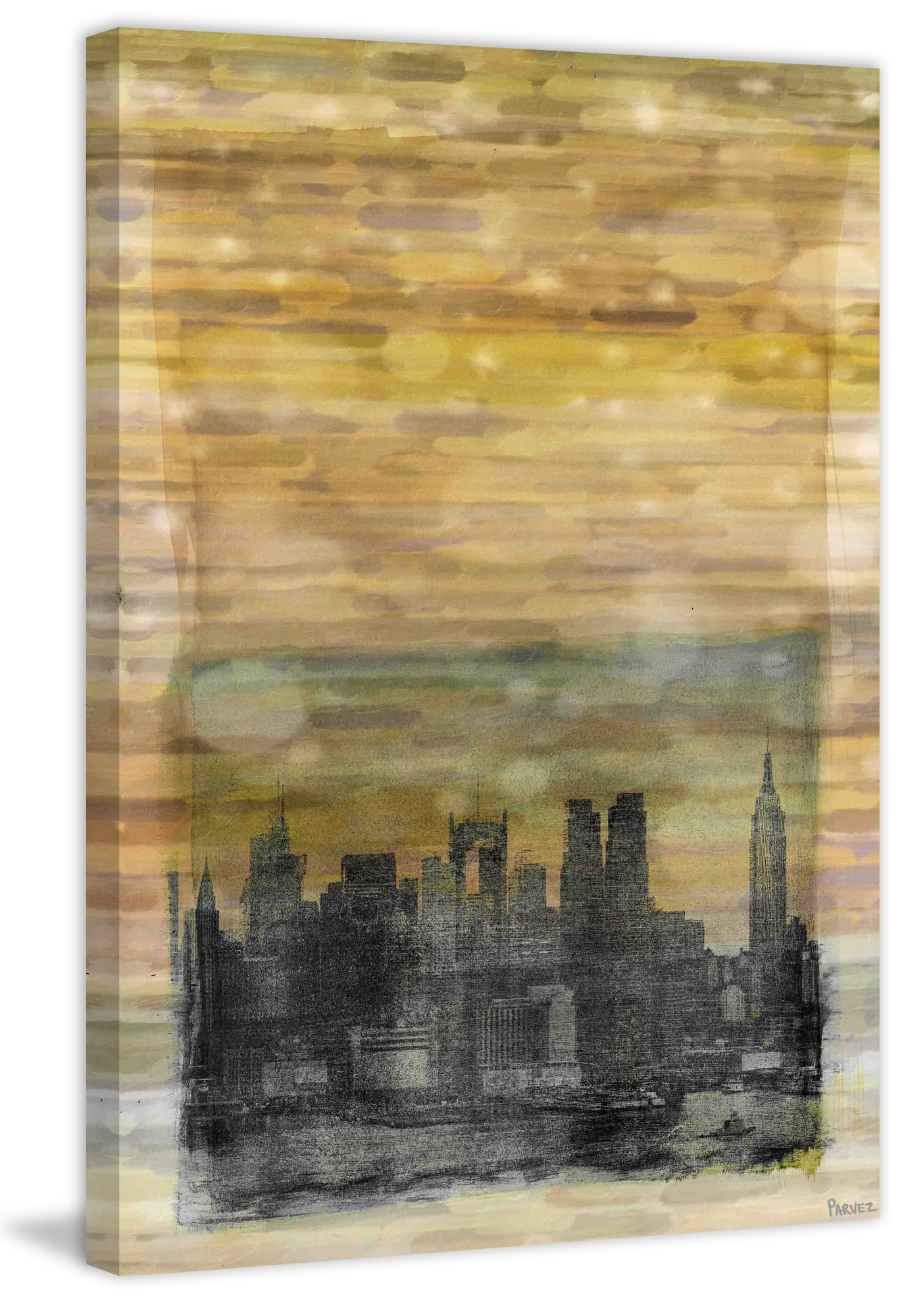 Parvez Taj "Shaded NYC" Print on Canvas