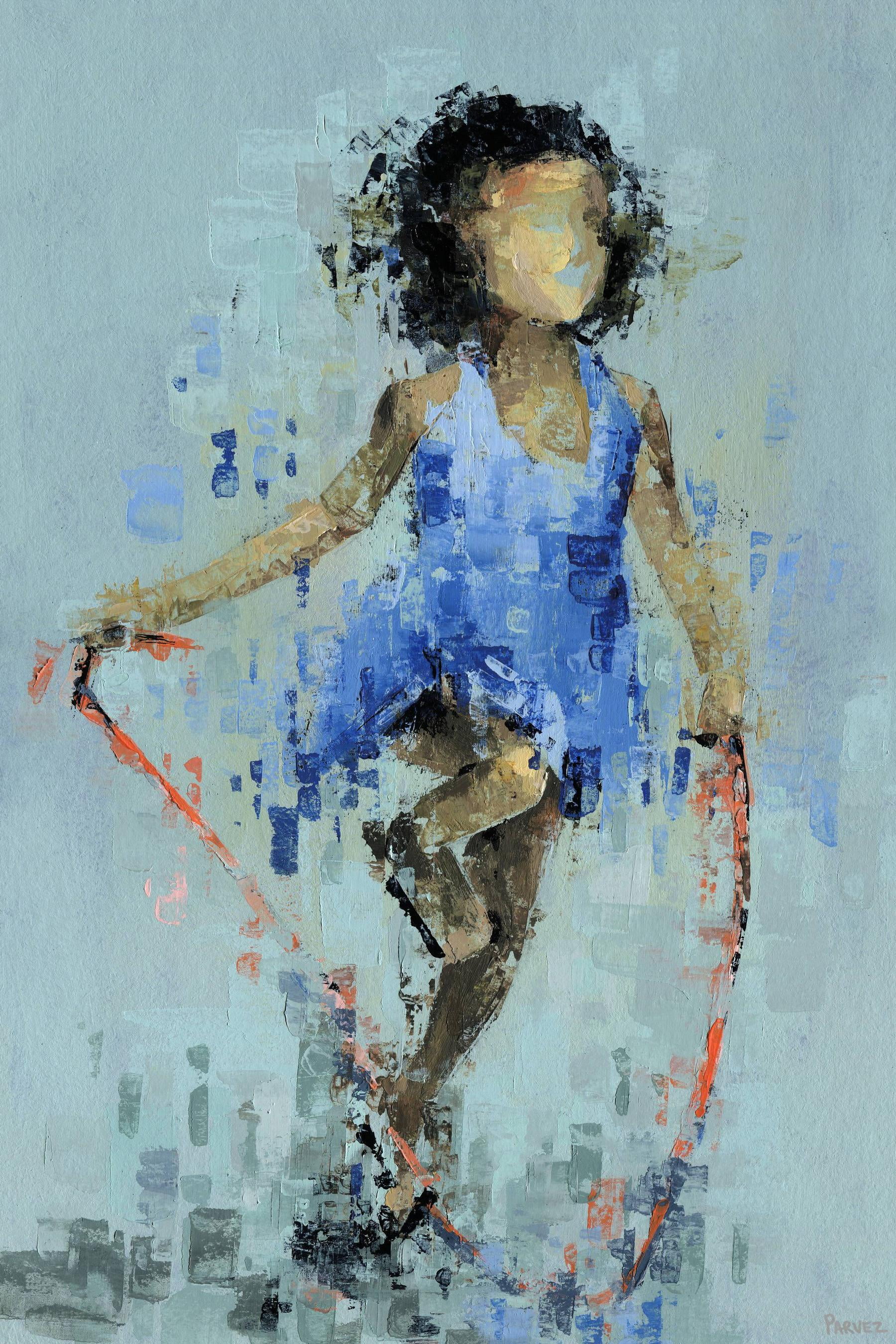 Parvez Taj Skipping Rope Canvas Wall Art