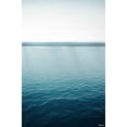 thumbnail image 1 of Parvez Taj "Smooth Blue" Print on Canvas, 1 of 7