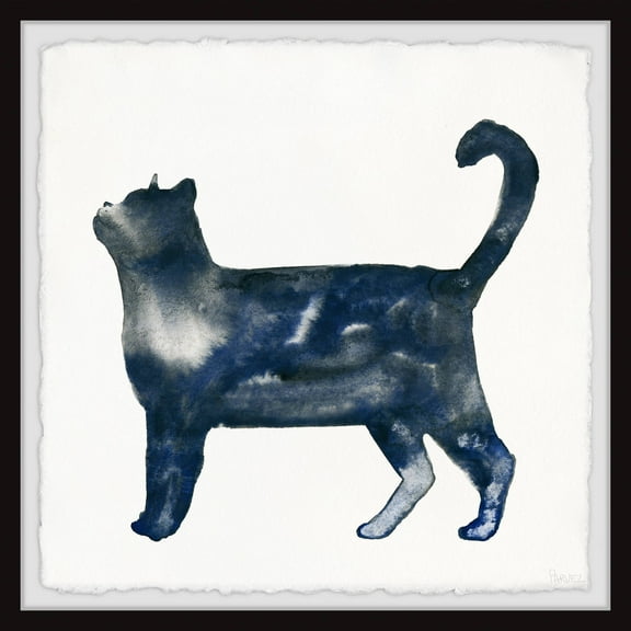 Parvez Taj Snobby Cat Framed Wall Art