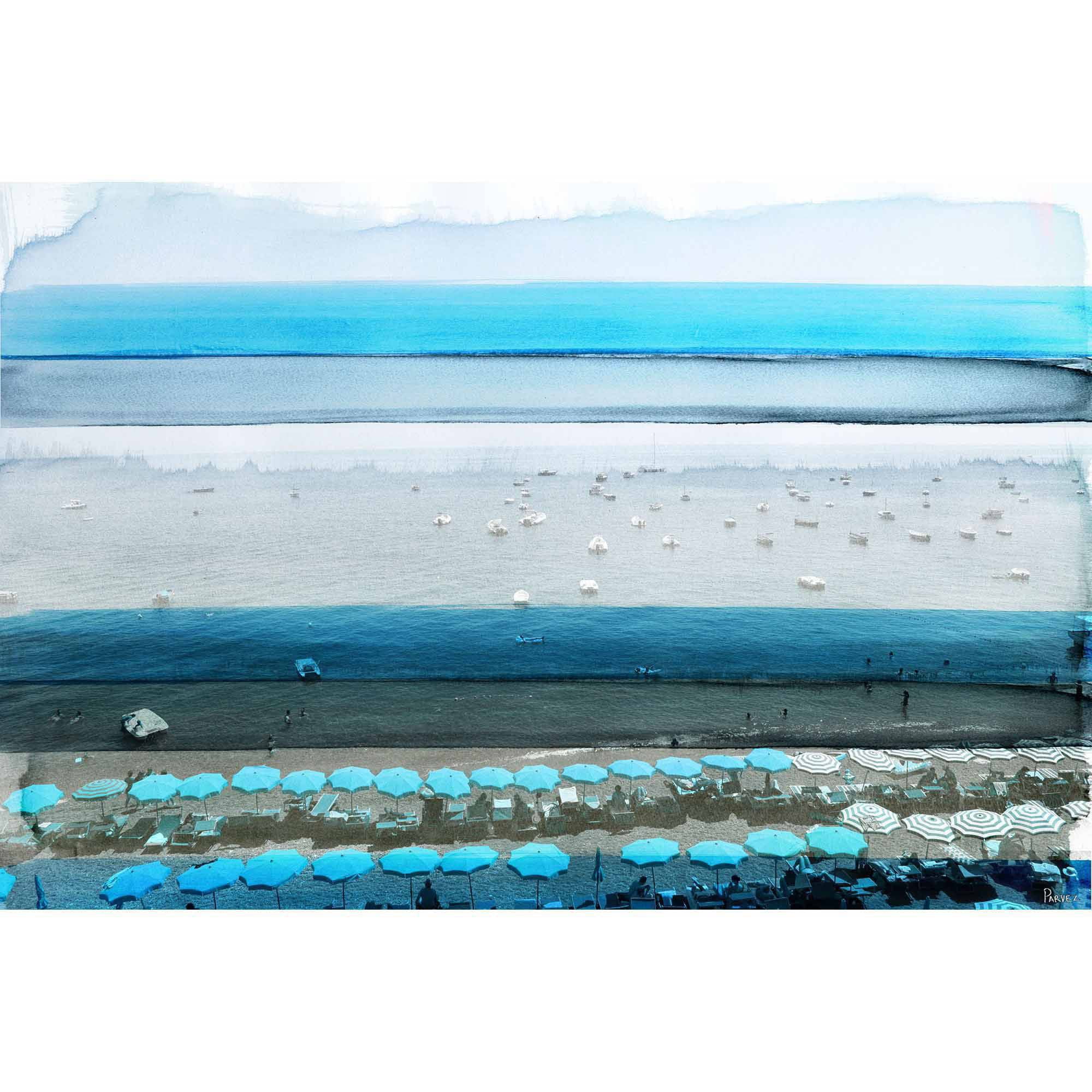 Parvez Taj Spiaggia Art Print on Premium Canvas