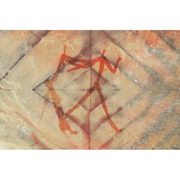 Parvez Taj "Stick People" Print on Canvas