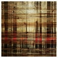 thumbnail image 1 of Parvez Taj  - Sunlight Through the Trunks Painting Print on Natural Pine Wood 40 x 40, 1 of 5