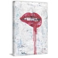 thumbnail image 1 of Parvez Taj "Tainted Lips" Painting Print on Wrapped Canvas, 1 of 7